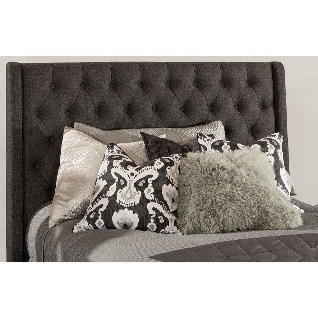 Hillsdale Churchill 2299BQRO Traditional Queen Size Upholstered Bed